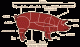 morceaux porc